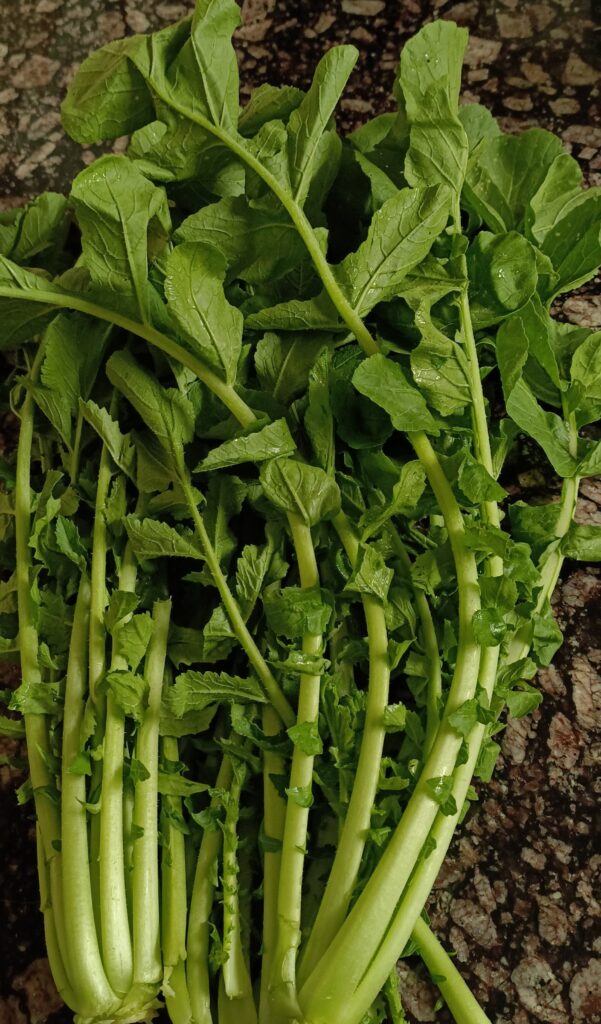 How to make Radish leaves Bhaji- Mooli Saag