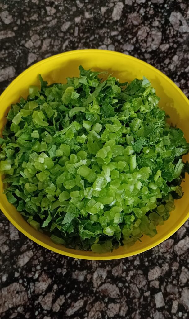 How to make Radish leaves Bhaji- Mooli Saag