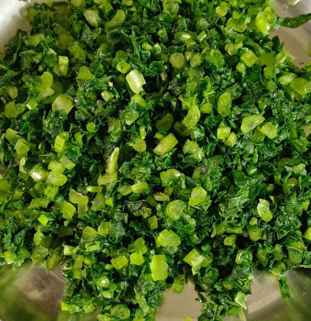How to make Radish leaves Bhaji- Mooli Saag
