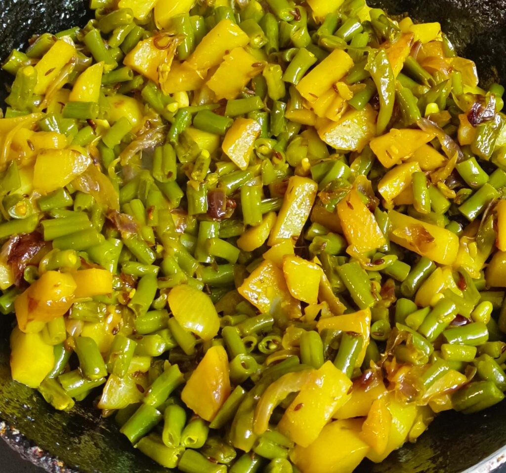 French Beans Recipe | Aloo Beans Recipe | Beans Recipe |