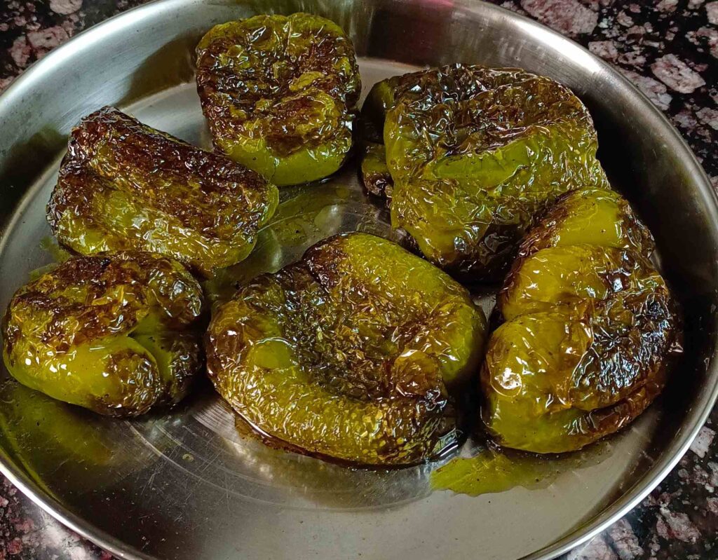 Stuffed Shimla Mirch | Bharva Shimla Mirch Recipe | 